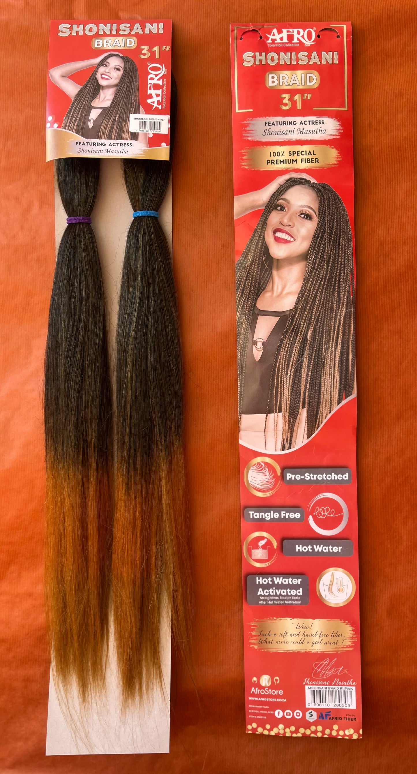 Black to Honey Ombre #1/27